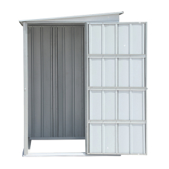 4X6 Pent Garden Metal Shed