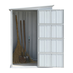 4X6 Pent Garden Metal Shed