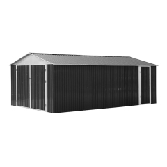 12x19 Feet Metal Garage Shed