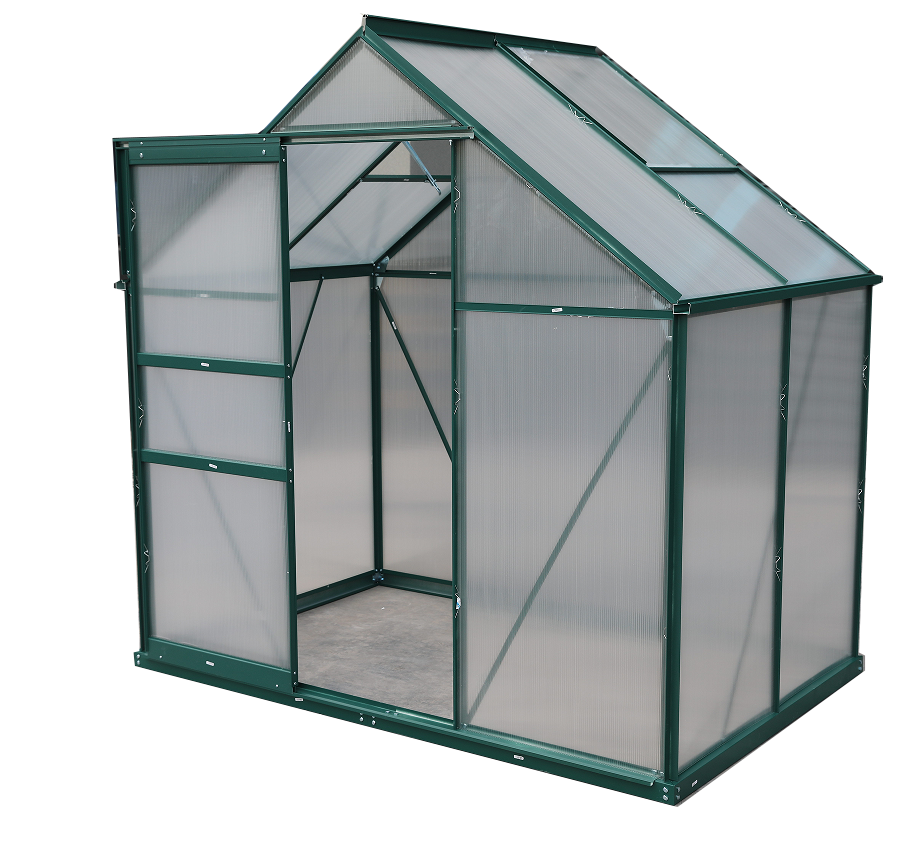 Small garden polycarbonate greenhouse for sale