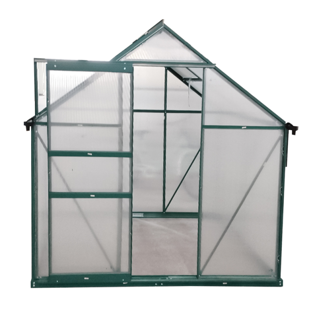 Small garden polycarbonate greenhouse for sale