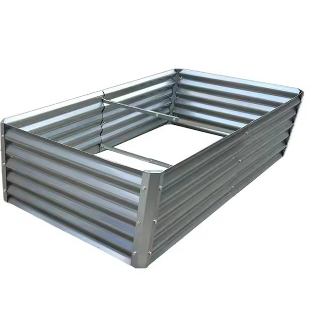 Galvanized Metal Raised Garden Bed