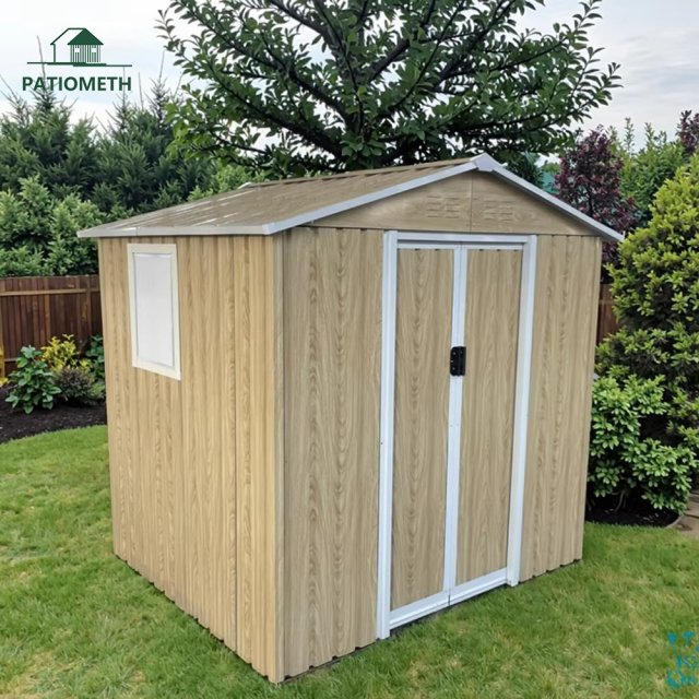 Metal Frame Garden Shed
