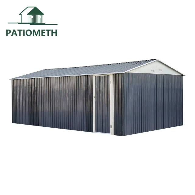Carport 12x20 FT Heavy Duty Garage Storage Shed Outdoor Storage Shed for Car, Truck, Boat
