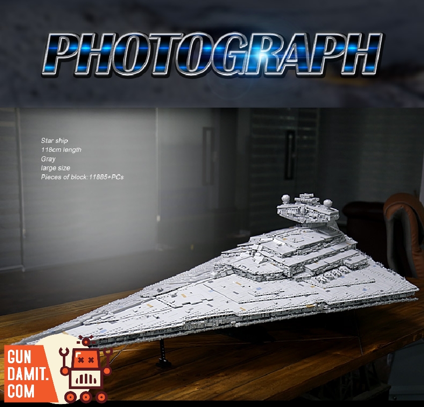 Mould King 13135 Imperial Star Destroyer Monarch-ChowBrick