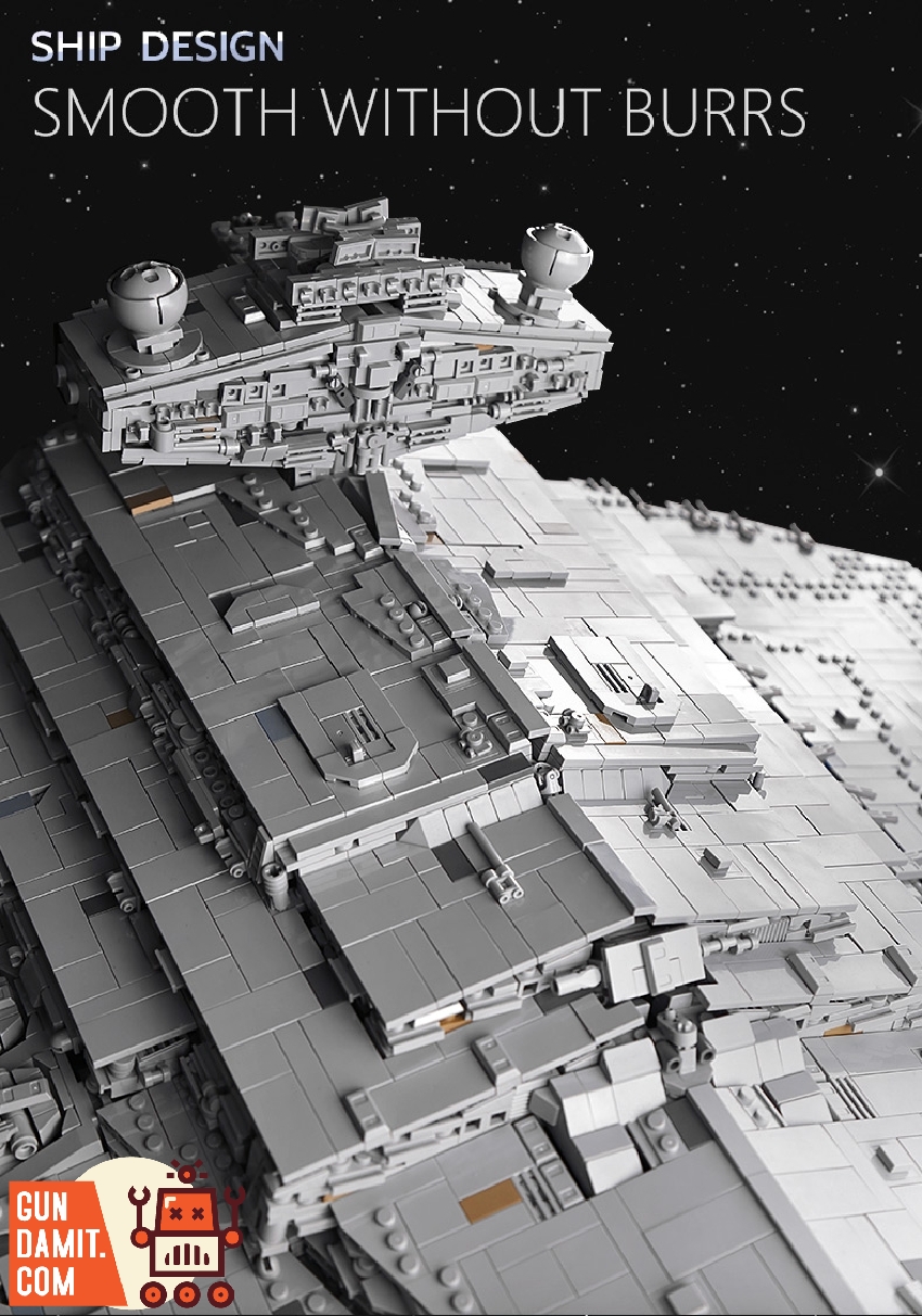 Mould King 13135 Imperial Star Destroyer Monarch-ChowBrick