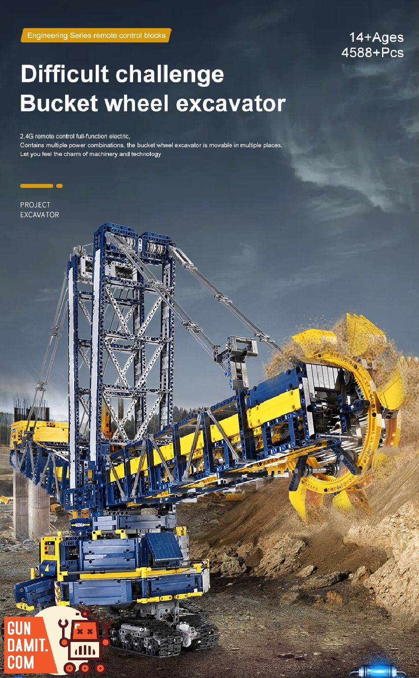 Rig 42055 C Lego Technic Drilling Rig Mould King 17006 RC Bucket