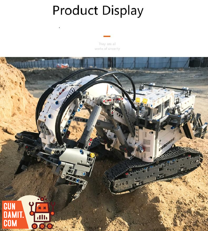 Mould King 13130 MOC-1874 Terex RH400 Mining Excavator - ChowBrick