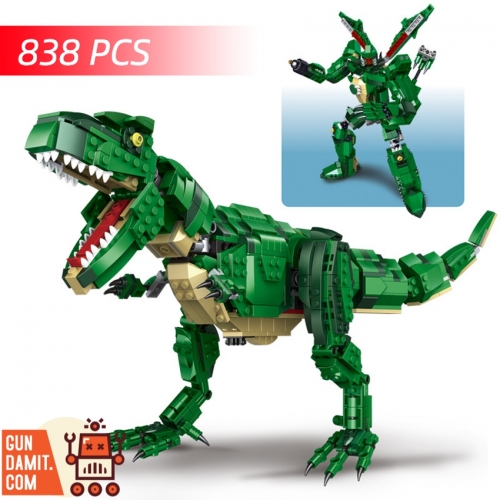 DECOOL 31026 Transformable Tyrannosaurus Rex - ChowBrick