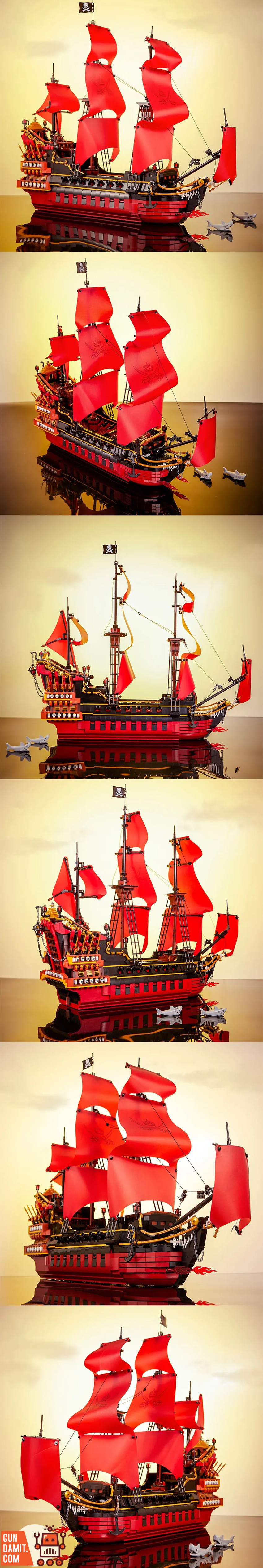 DK 6002 Queen Anne's Revenge - ChowBrick Store