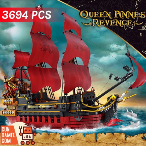DK 6002 Queen Anne's Revenge - ChowBrick Store