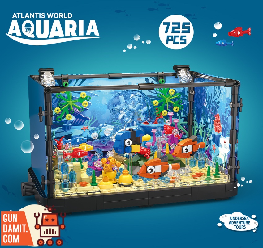 DK 7023 Finding Nemo Atlantis World Aquaria Jellyfish w/ Light