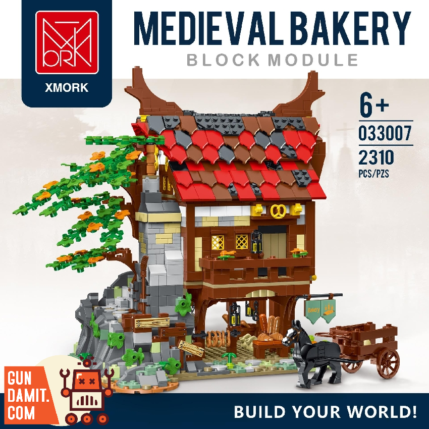 Mork Model 033007 Medieval Bakery - ChowBrick Store