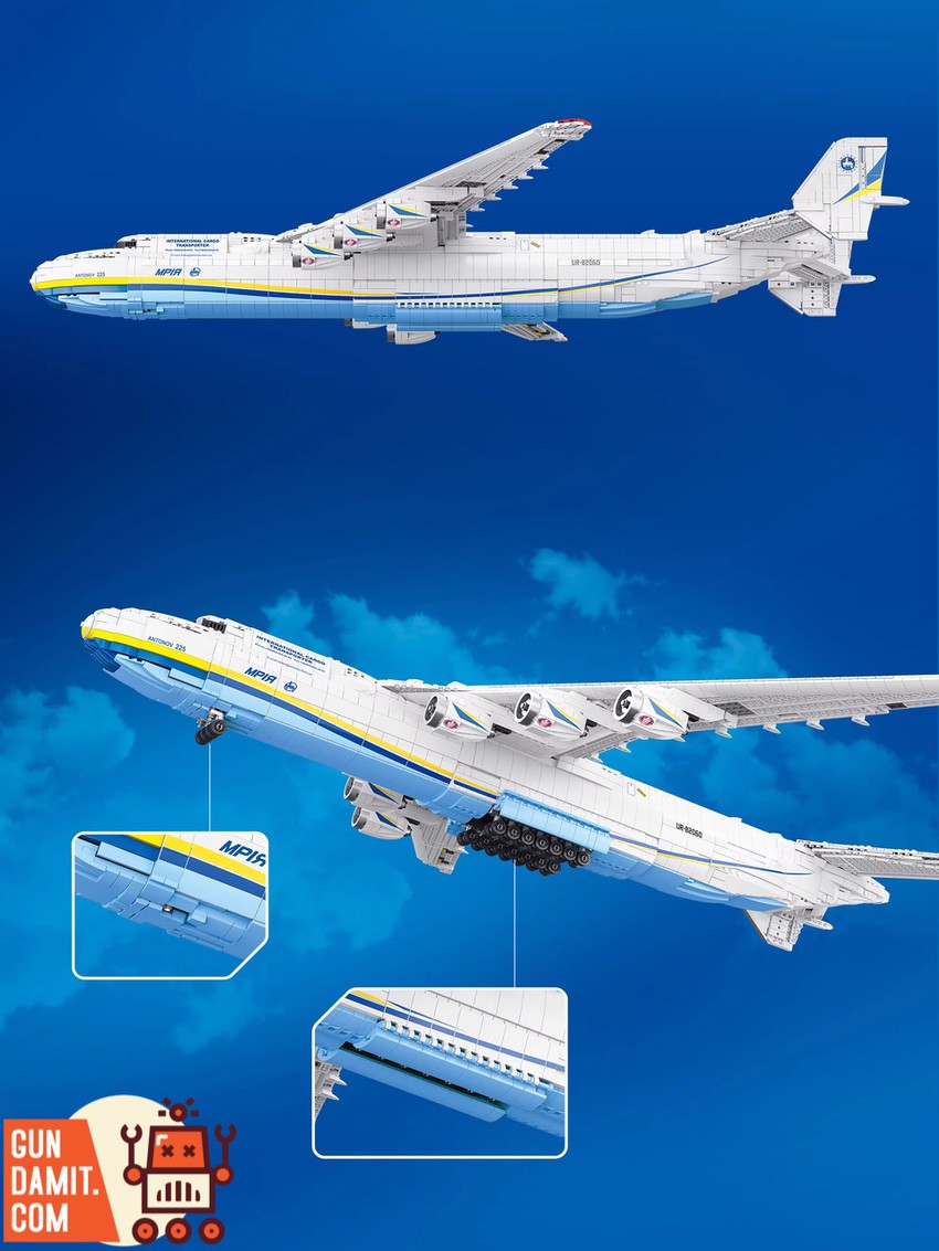 Jie Star 1/84 57014 Antonov An-225 Mriya Large Transport