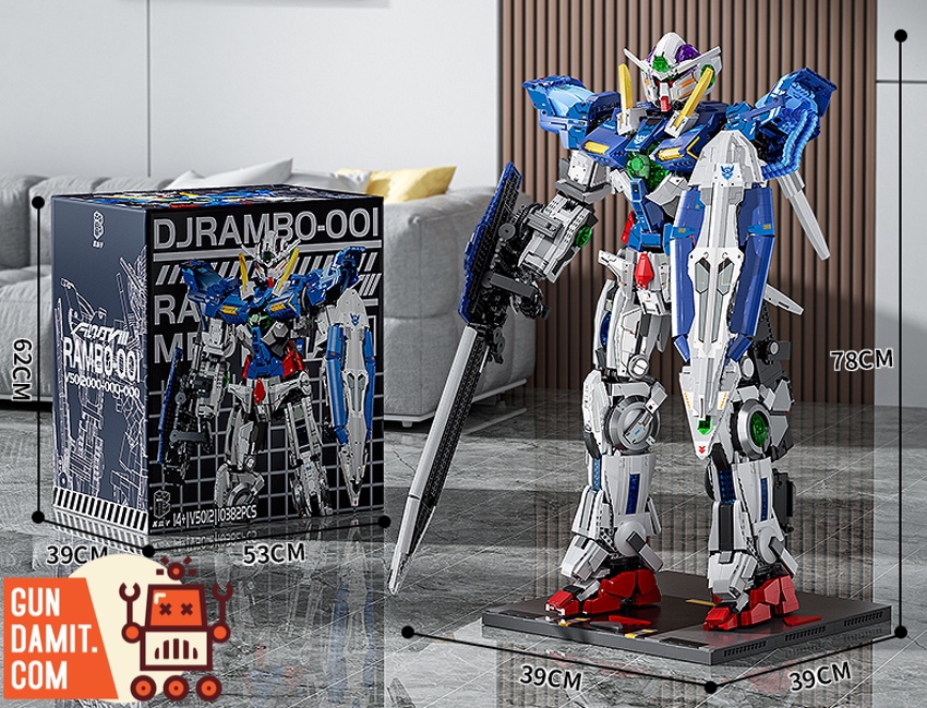K Box V5012 DJ-Rambo GN-001 Gundam Exia - ChowBrick Store