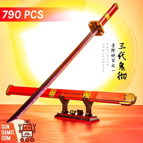 DK 1508 One Piece Cursed Sword Sandai Kitetsu - ChowBrick Store