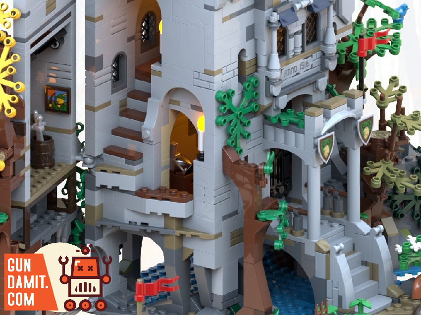Lego Ideas Castle Forest LEGO MOC Medieval Castle Adventure By