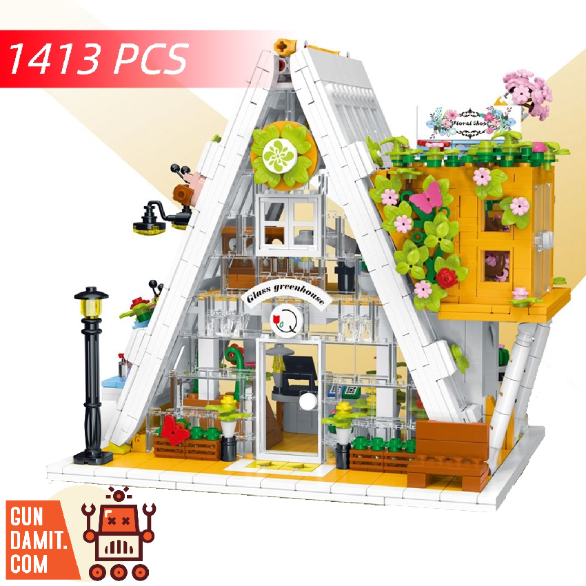 Mork Model 031065 Glass Greenhouse - ChowBrick Store