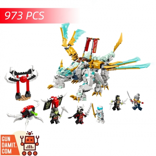 4th Party 7106 Zane's Ice Dragon Creature - ChowBrick Store