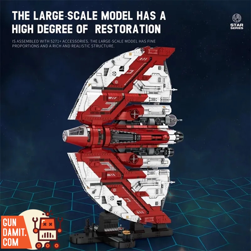 Reobrix 99006 Star Series T-6 Shuttle Star Revenge Flagship