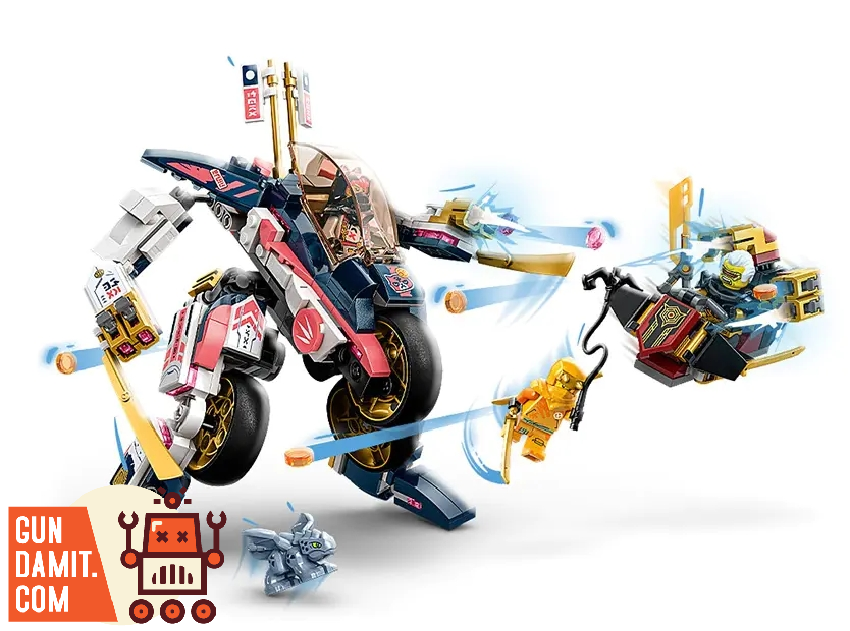 4TH 80082 Sora's Transforming Mech Bike Racer - ChowBrick Store