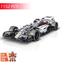 Mork Model 1/10 023004 alternate F1 FW41 Car White Version