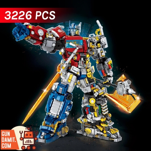 TANK 9222 Metal Tyrant Optimus Prime Half Clear Version