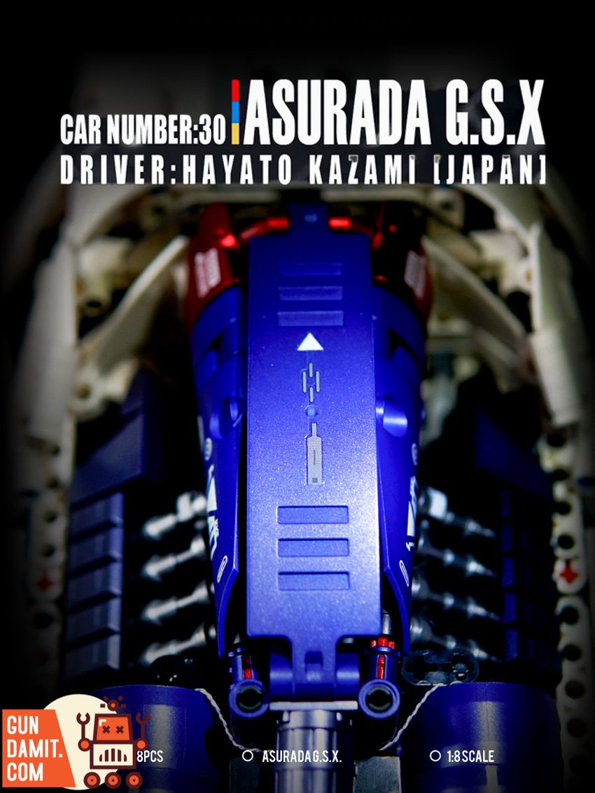 Tuole 1/8 L7001 SUGO Asurada Team Future GPX Cyber Formula