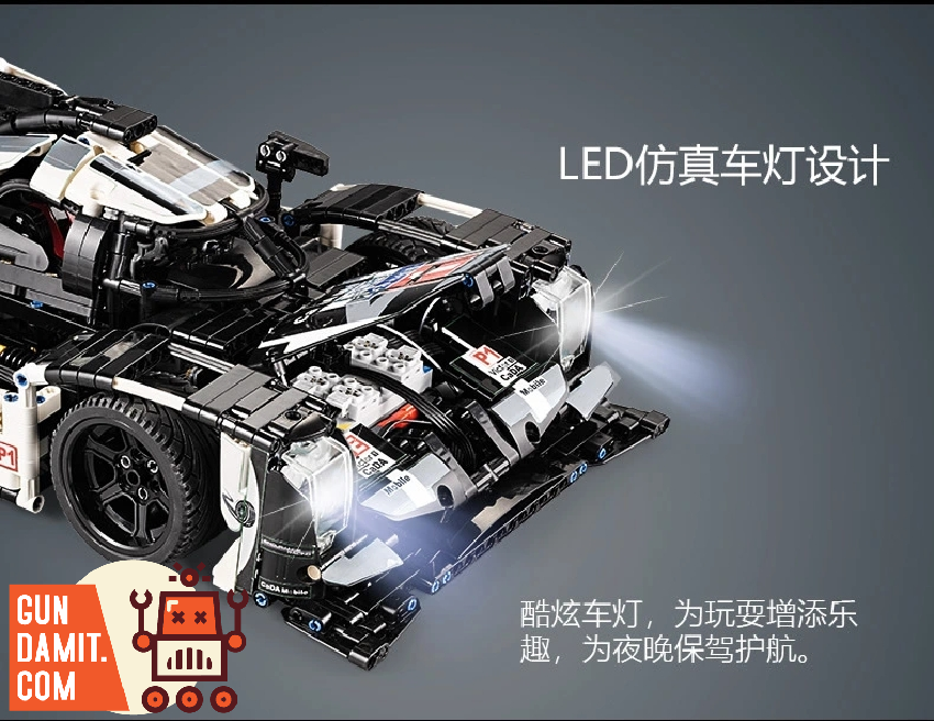 CaDA 1/10 C61016 Porsche 919 Hybrid Sports-car Static Version