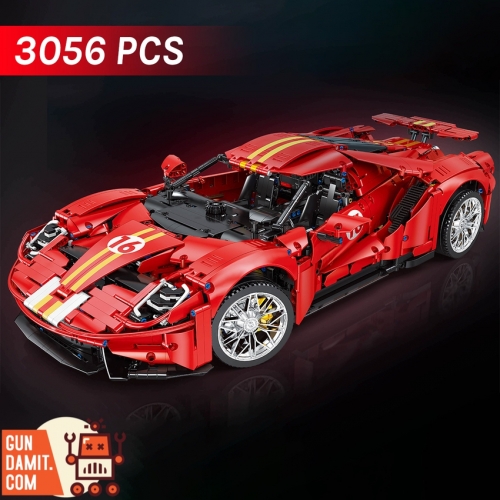 TA HEGOA 50x38 レッド TaiGaole 1/8 T5042A Ford GT Red Version - ChowBrick Store