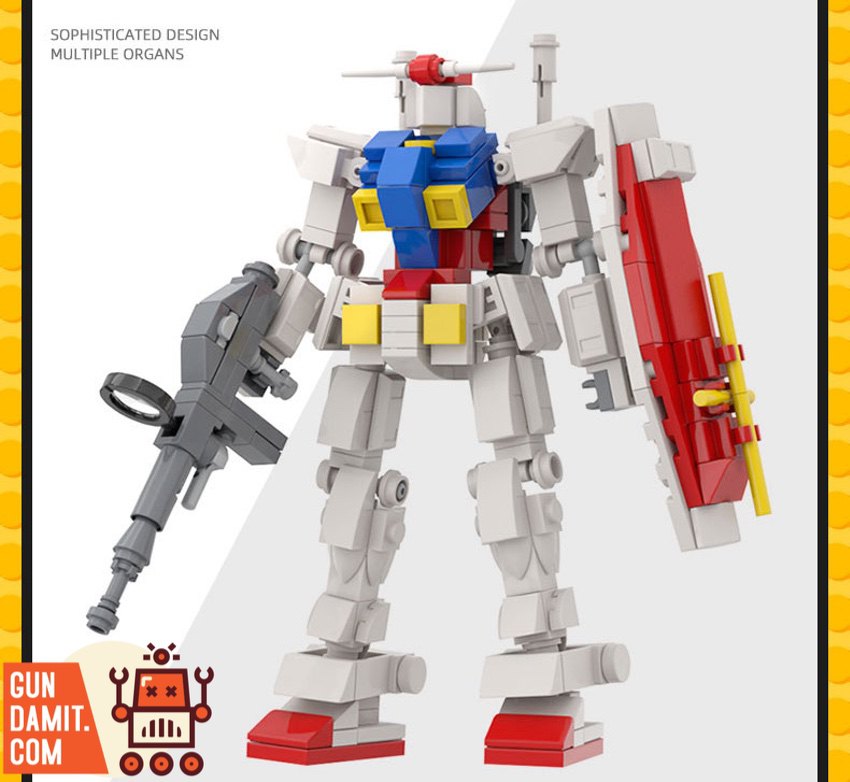 BuildMoc C9974 Mini RX-78-2 Gundam - ChowBrick Store