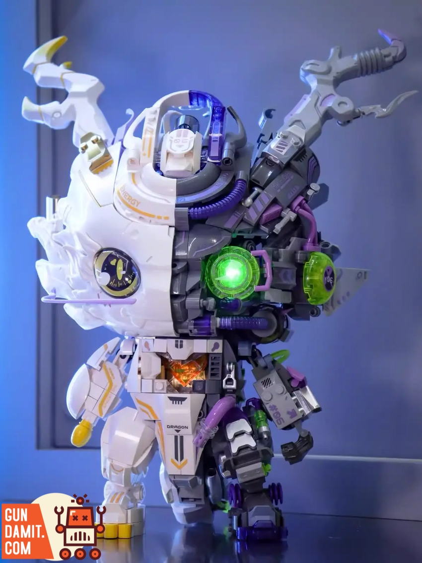 TOP TOY TC1814 Space-Time Prime Dragon Half Clear Version w