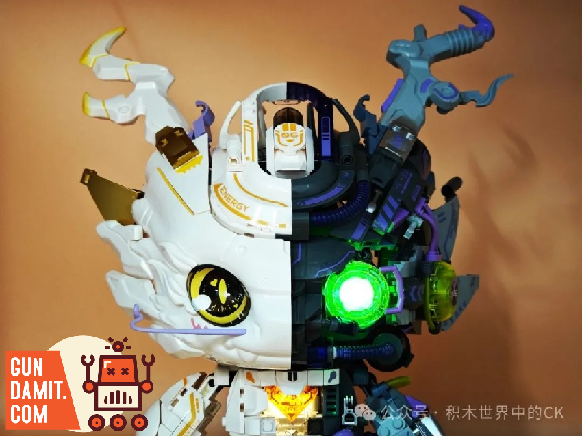 TOP TOY TC1814 Space-Time Prime Dragon Half Clear Version w