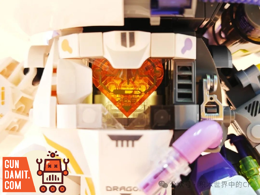 TOP TOY TC1814 Space-Time Prime Dragon Half Clear Version w