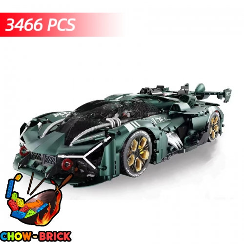 【11/9発売】 JINCUP Urushi Hybrid GREEN L LERU 1/8 10711 Lamborghini Terzo Millennio Static Version