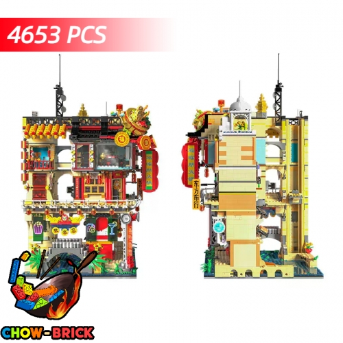 ZHEGAO 00426 Chinatown Mini Bricks - ChowBrick Store