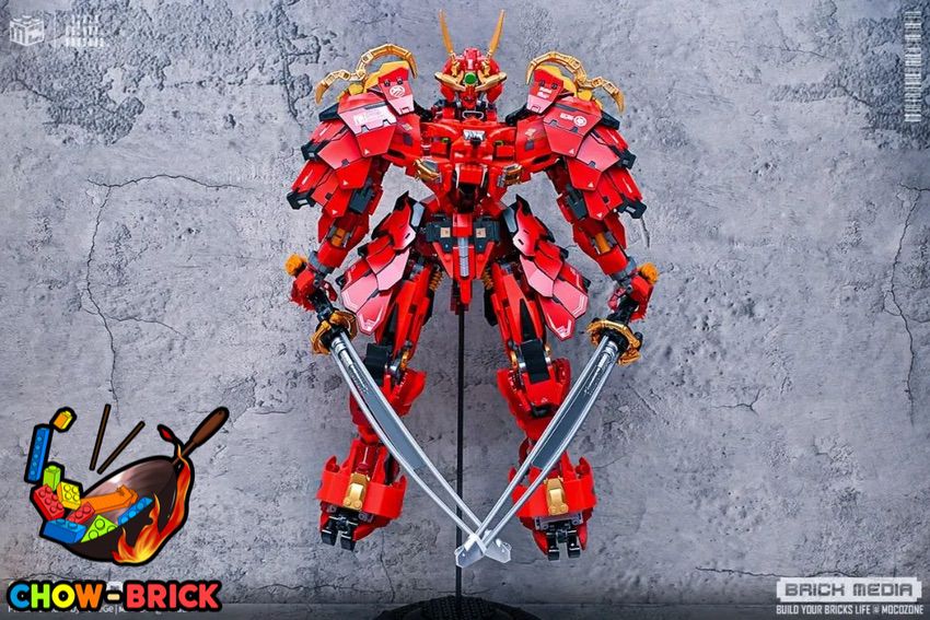 TOP TOY & MoShow TC2406 Takeda Shingen Building Blocks w/ Lights