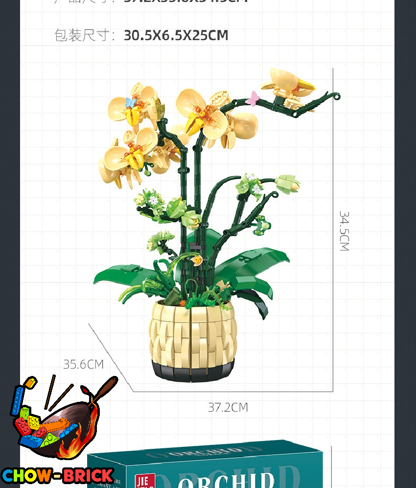 Jie Star JJ9067 Orchid Grace - ChowBrick Store