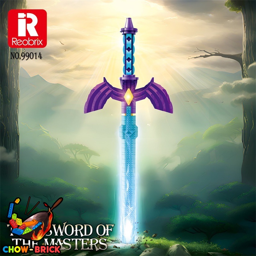 Reobrix 99014 The Legend of Zelda Master Sword - ChowBrick Store