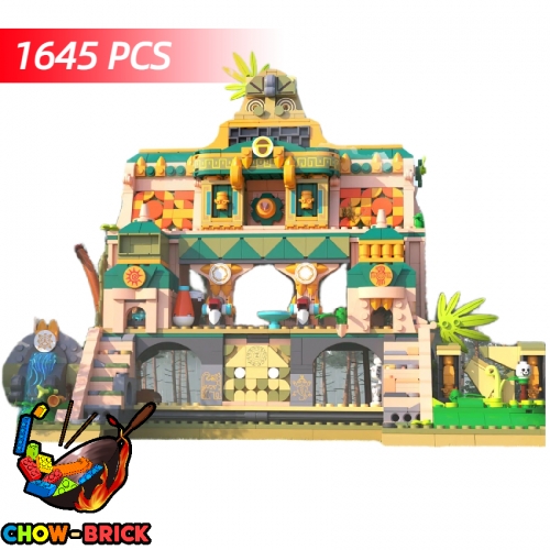ZHEGAO 612022 The Lost Temple Mini Bricks - ChowBrick Store