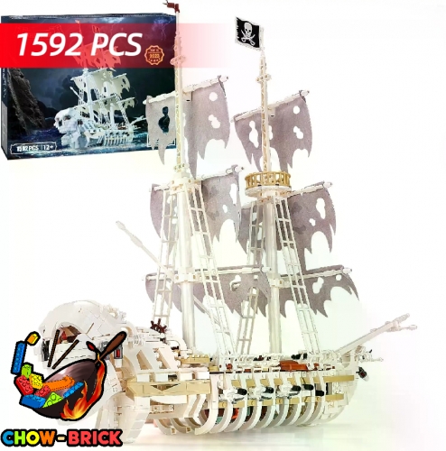 Free Tribe 92208 Skeleton Ship - ChowBrick Store