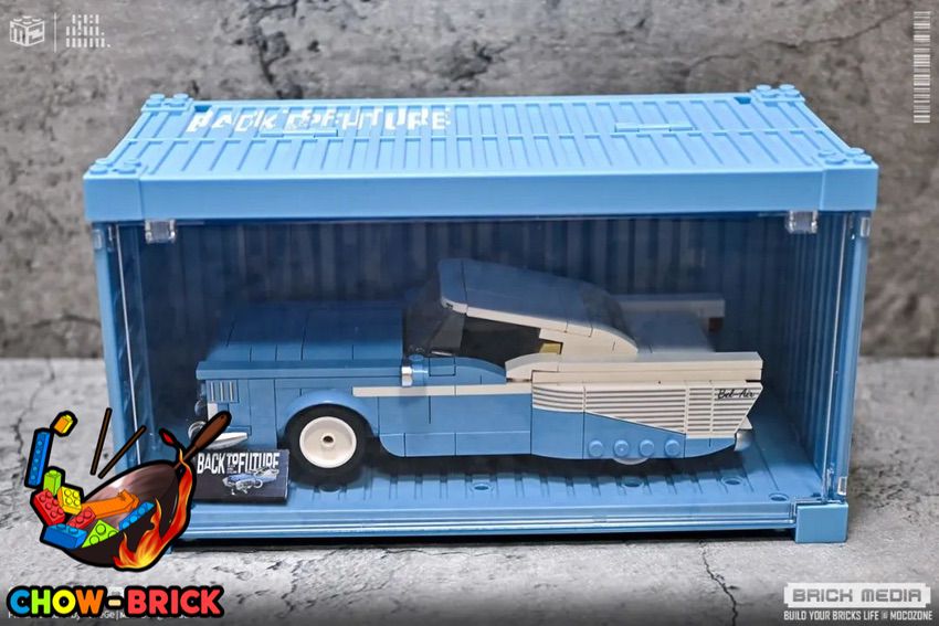 Power Block PB8803 Back To Future Silver Wing Cyclone w/ Container