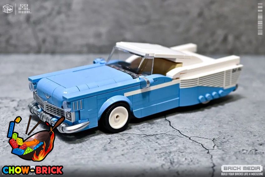 Power Block PB8803 Back To Future Silver Wing Cyclone w/ Container