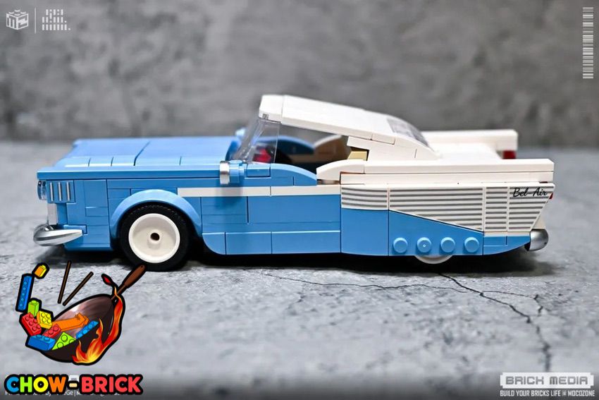 Power Block PB8803 Back To Future Silver Wing Cyclone w/ Container