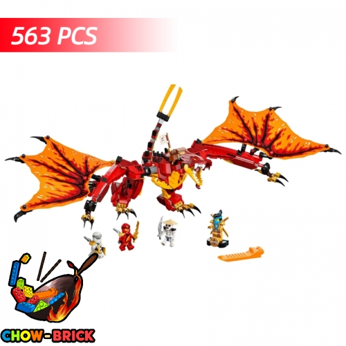 4th Party 07080 Fire Dragon Attack - ChowBrick Store