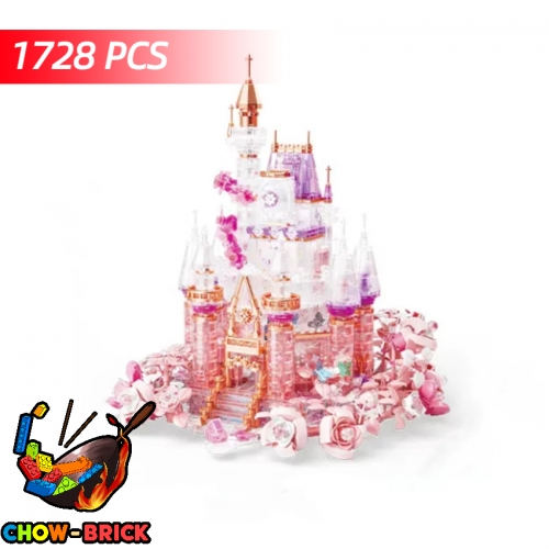 Wonder Moon 804236 Star Moon Castle Clear Version w/ LIghts