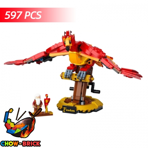 4th Party 88007 Fawkes Dumbledore's Phoenix - ChowBrick Store