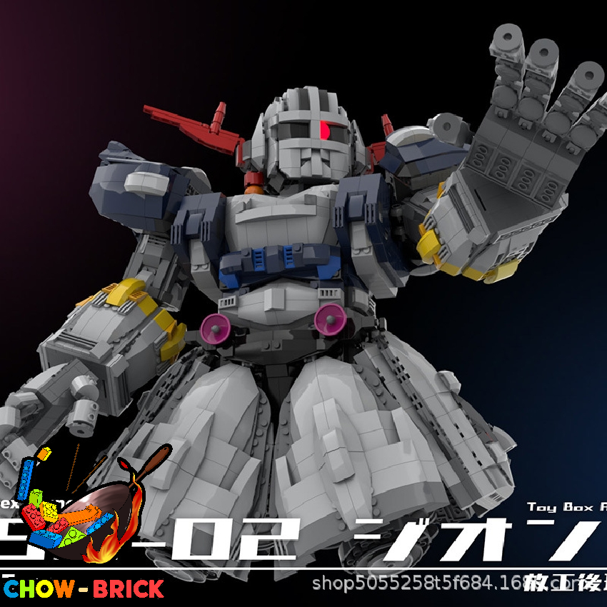 MOC MSN-02 Zeong Mecha - ChowBrick Store