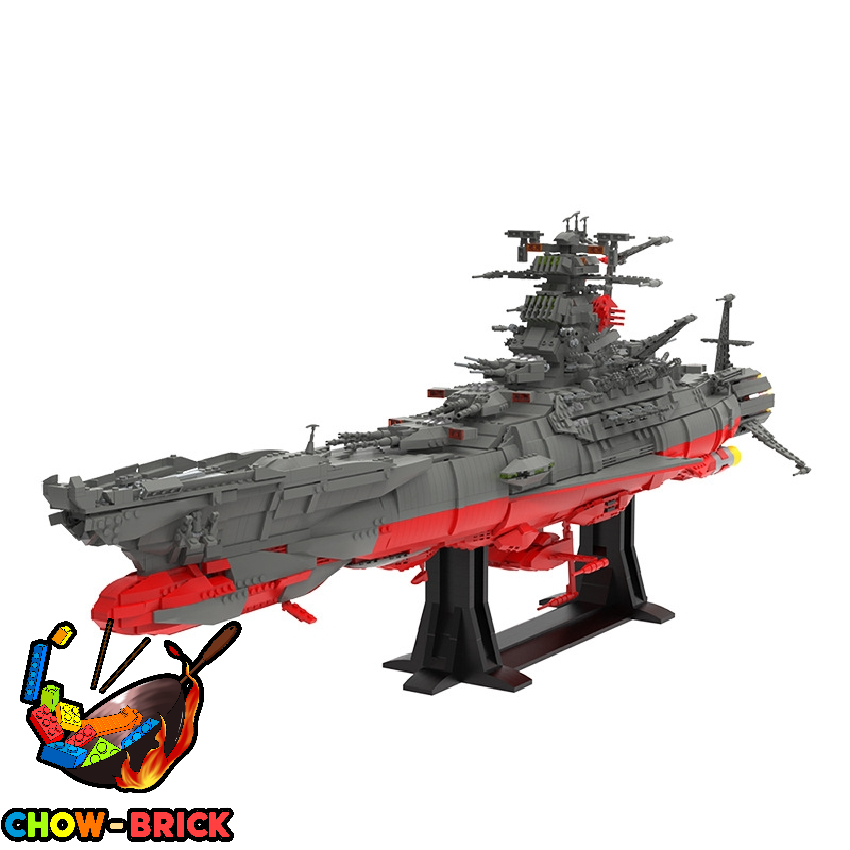 BuildMoc C7663 91416 Yamato Space Battleship UCS - ChowBrick Store