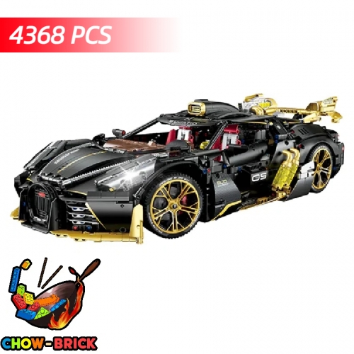 Guly 1/8 10631 Bugatti La Voiture Noire Static Version - ChowBrick